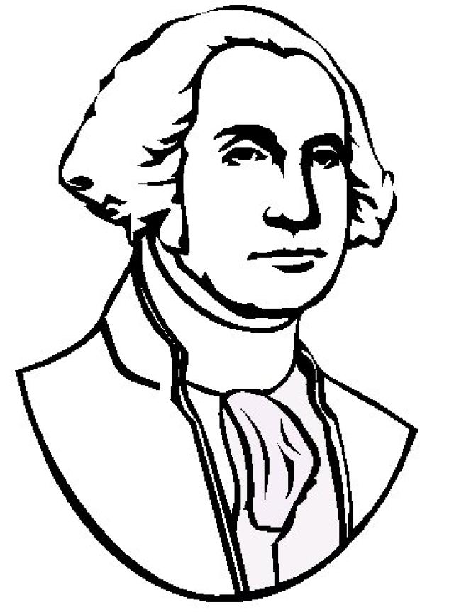 640x863 President Drawing King George For Free Download