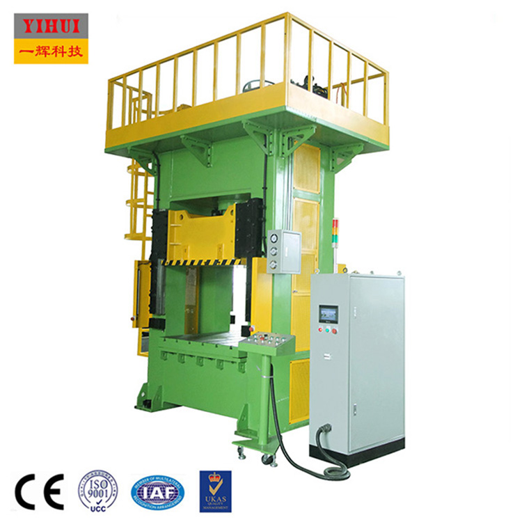 750x750 hydraulic deep drawing press machine sliding table with servo
