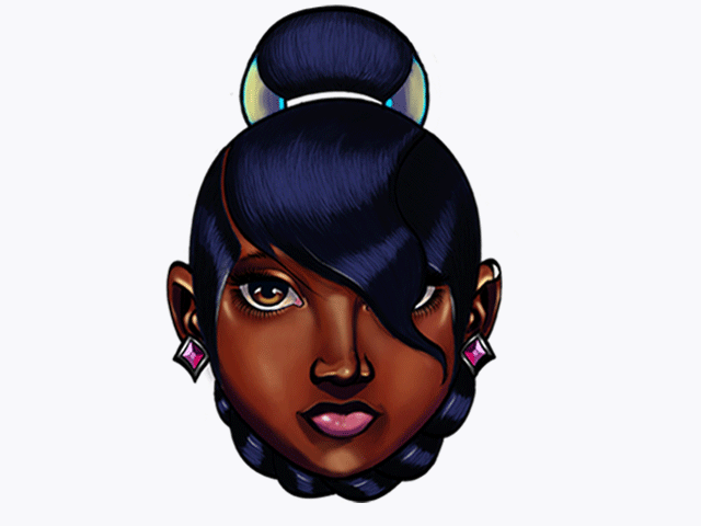 640x480 Pretty Face Gif