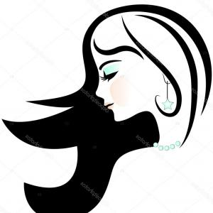 300x300 Stock Illustration Beautiful Face Of Pretty Woman Soidergi