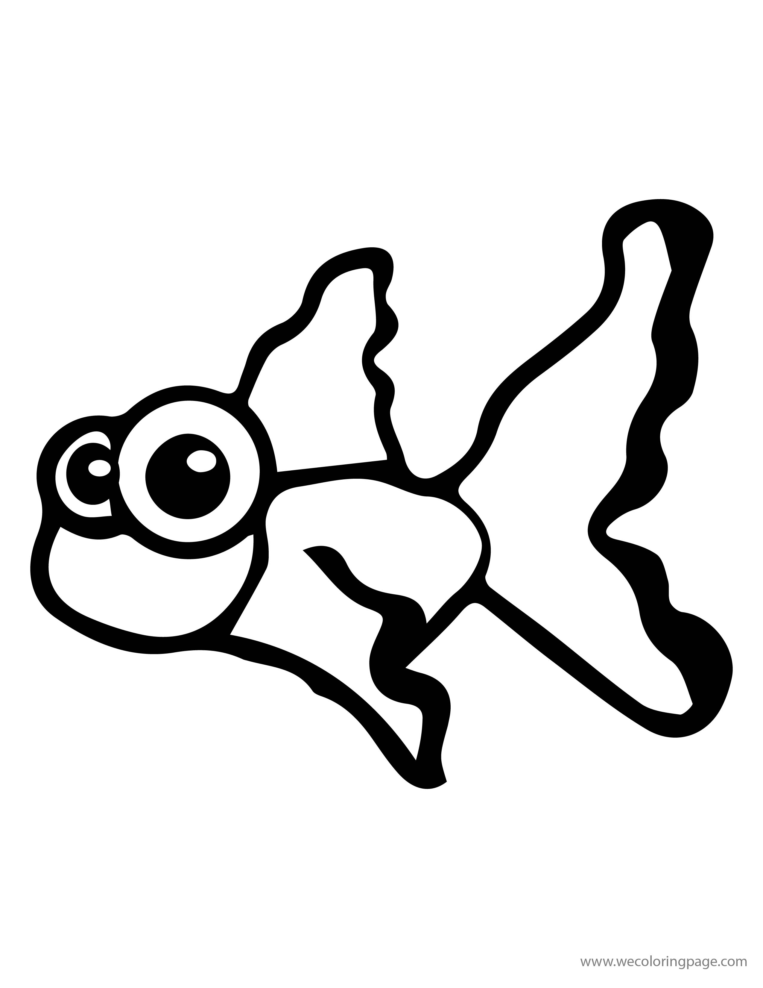 2550x3300 Cartoon Animal Cuttle Sweety Pretty Fish Coloring