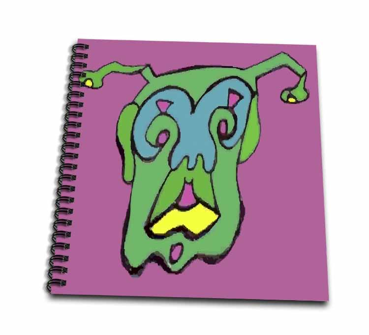 750x682 Cute Alien Girl Face Dylan Seibold Line Art