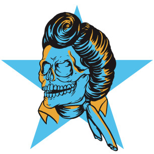 306x306 Pretty Lady In A Hat Drawing Stock Photo