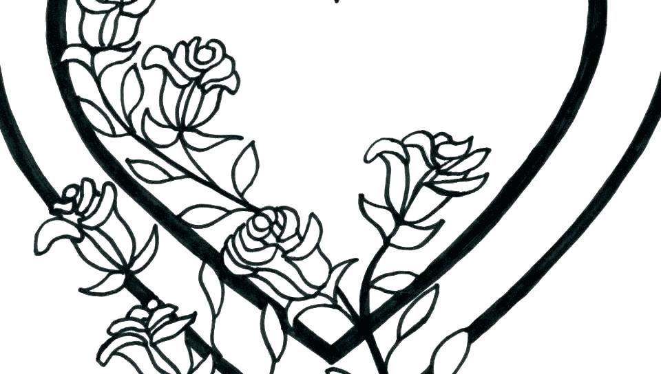 960x544 Coloring Pages Online For Adults Kids Disney Halloween Flower