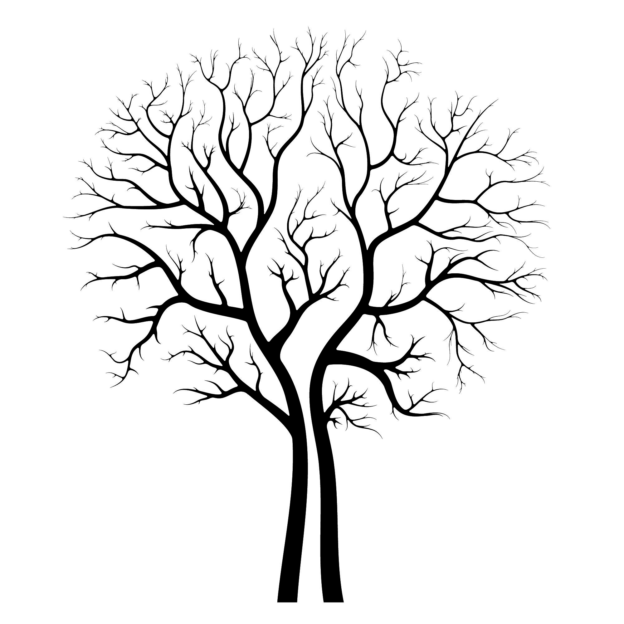 2000x2000 Drawing Ideas Tree Stencil, Tree