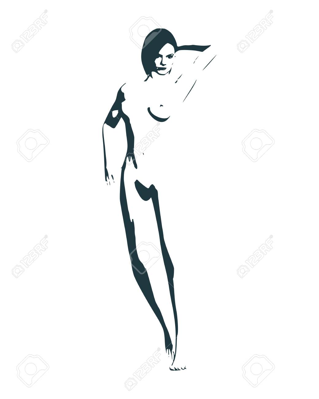 1040x1300 Huge Collection Of 'pretty Woman Silhouette' Download More Than