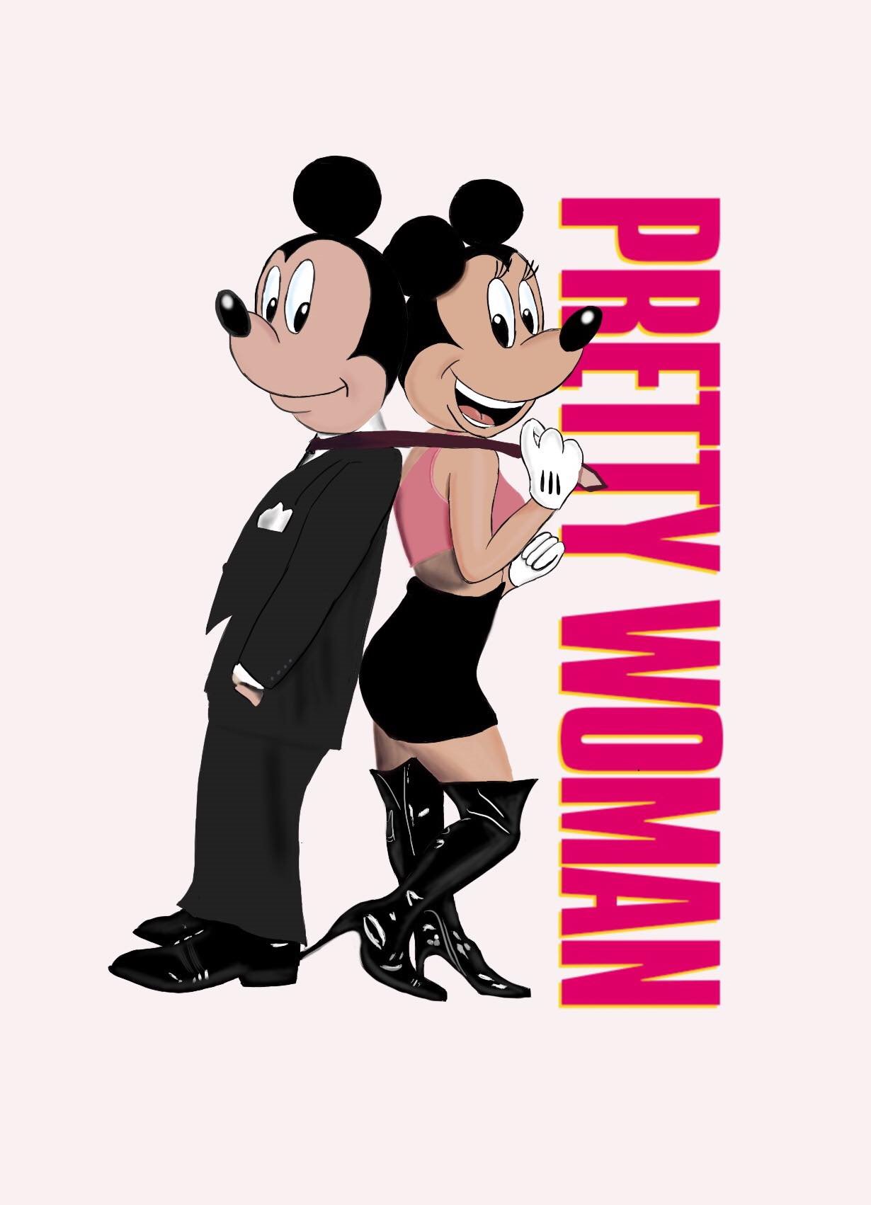 1230x1702 Pretty Woman Disney Cover Art