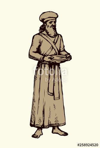336x500 High Priest Vector Drawing Stock Image And Royalty Free Vector