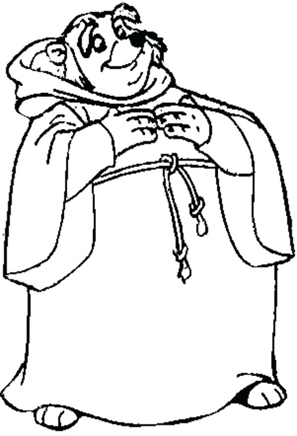 600x881 Robin Hood Coloring