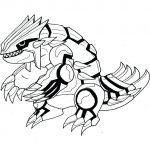 150x150 Striking Primal Groudon Coloring
