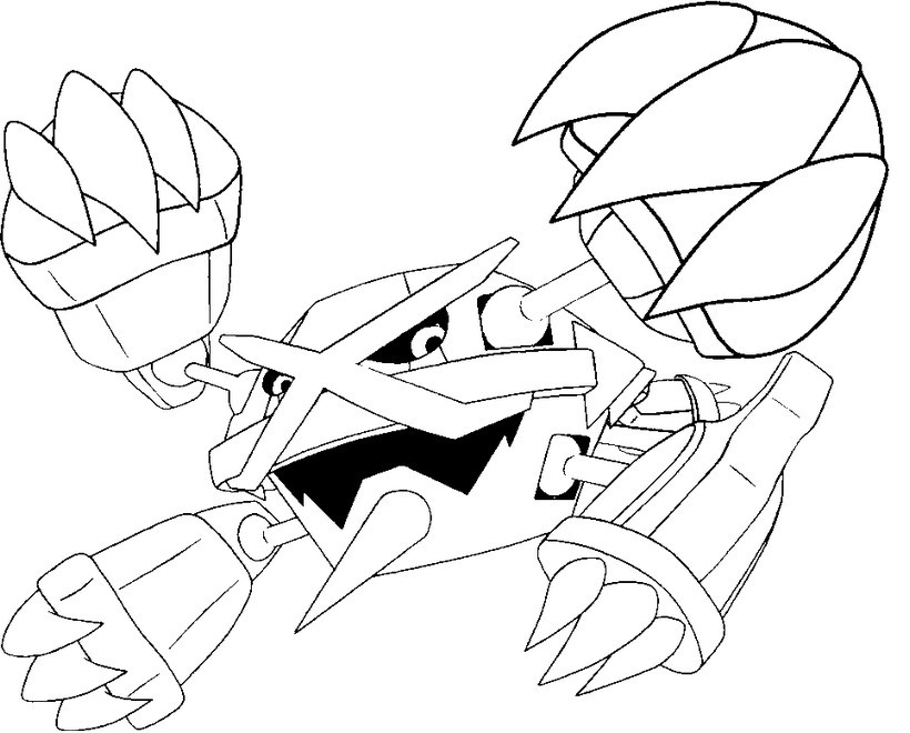 820x660 Coloring Pages Mega Evolved