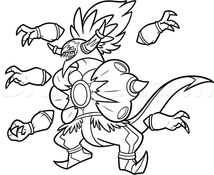 728x596 Pokemon Groudon Coloring Pages