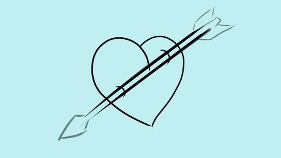 550x309 Easy Ways To Draw A Heart