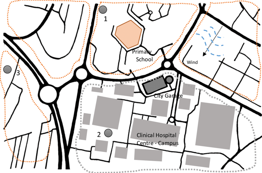 850x562 City Of Prishtina Clinical Hospital Centre Campus Location