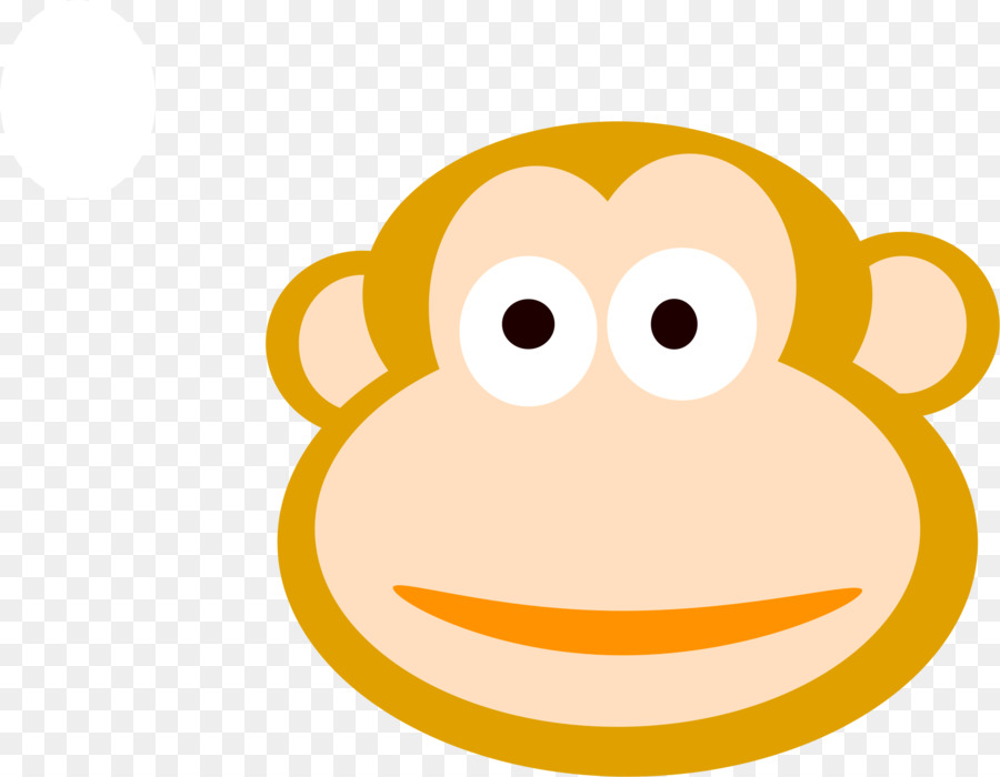 900x700 Drawing, Smiley, Monkey, Transparent Png Image Clipart Free Download
