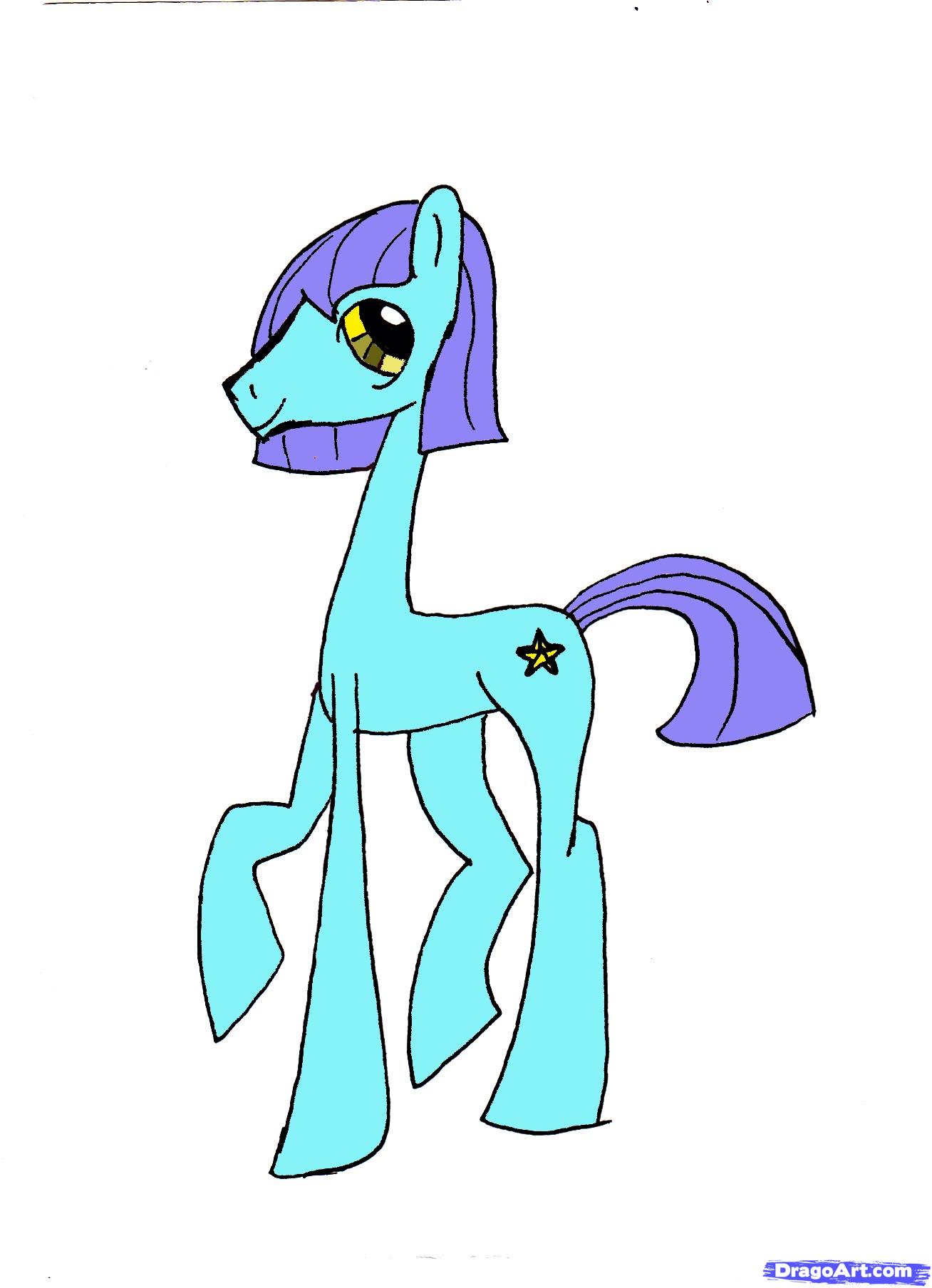 1308x1808 Drawing My Little Pony In Princess Version, Added