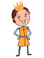 180x240 King Princess Prince Castle Illustration Drawing Coloring Cartoon