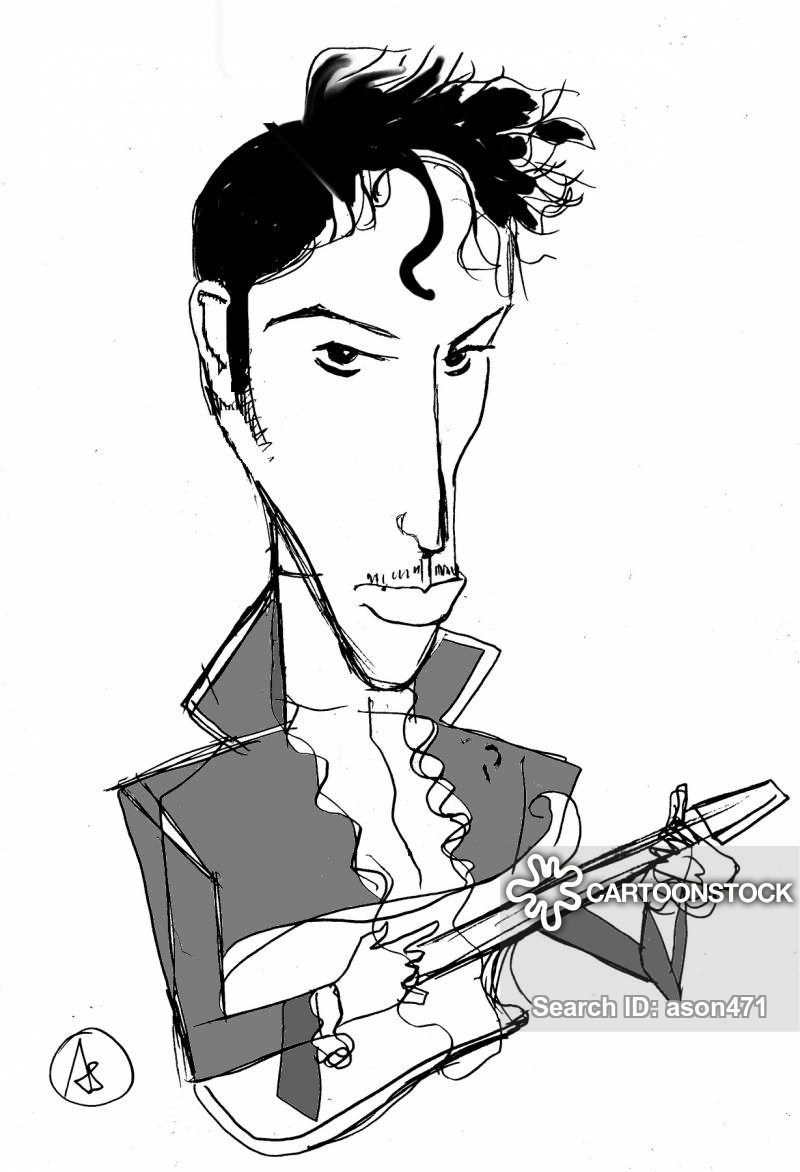 800x1172 Cartoon Drawing Prince Singer