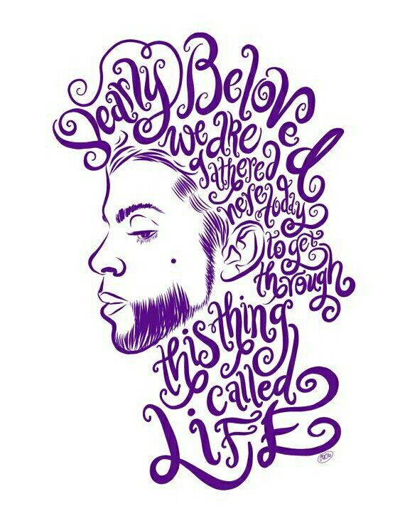 570x725 Prince Dearly Beloved Illustration