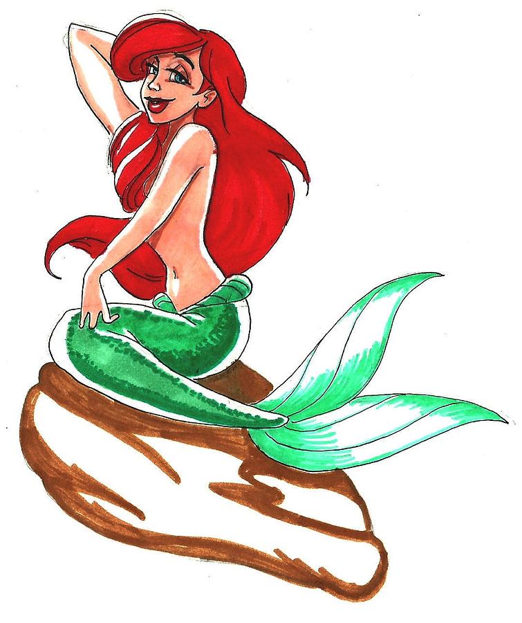 755x900 Hi There Prince Eric Drawing