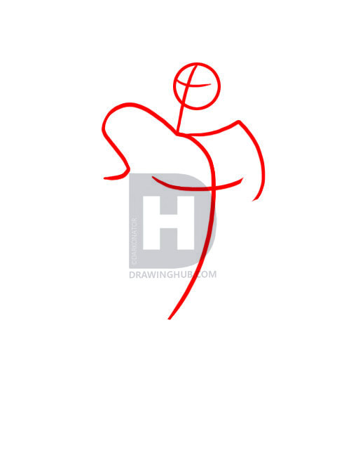 501x661 How To Draw Ursula, Step