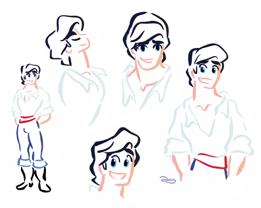 899x716 Stylized Prince Eric