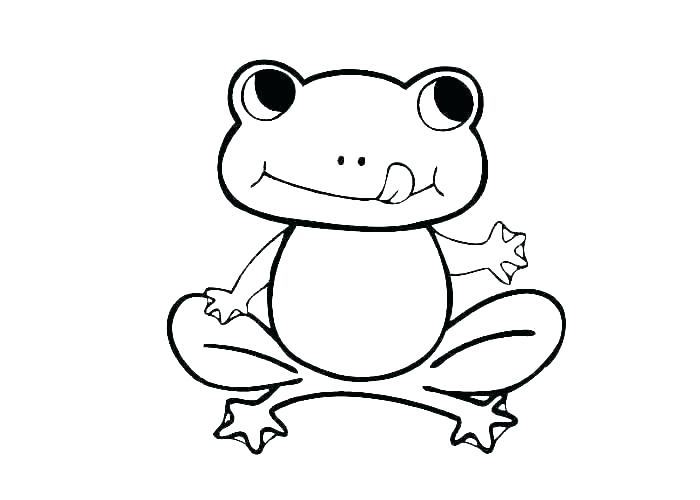 700x500 Coloring Pages Draw A Toad