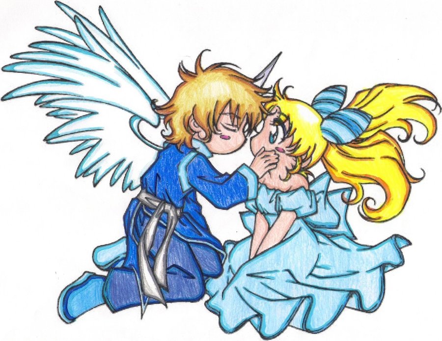 900x694 Anime Princess And Prince Drawing