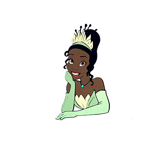 505x500 tiana die cut princess and the frog die cut