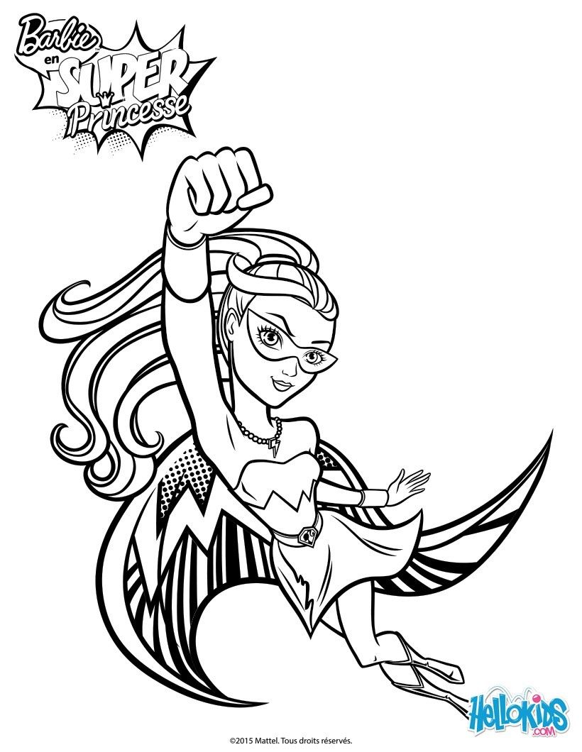 820x1060 barbie to the rescue coloring page more barbie super princess