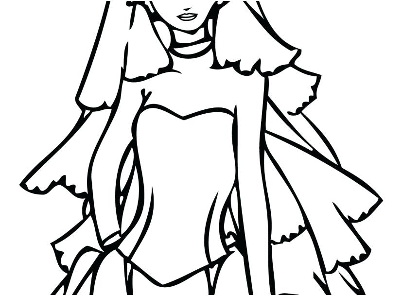 827x609 Dress Up Girl Coloring Pages Disney Princess Barbie Fashion