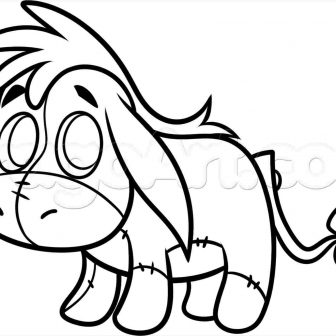 336x336 Disney Princess Belle Drawings Easy Cute And Draw Animal Step