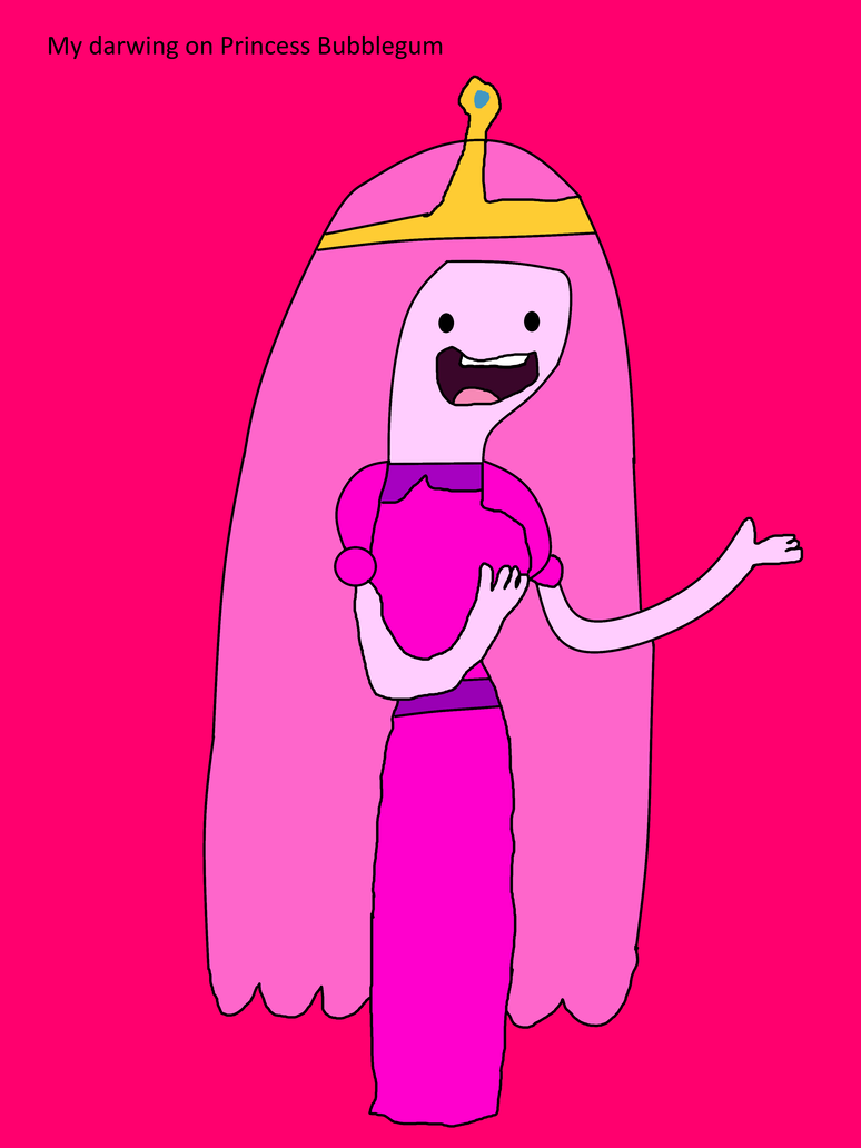 Princess Bubblegum Drawing | Free download on ClipArtMag