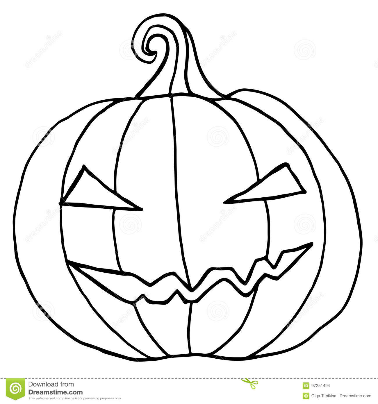 1300x1390 Pumpkin Coloring