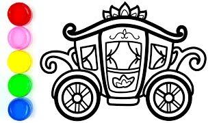 320x180 Skachat Easy Drawing Cute Princess And Princess Carriage Learn