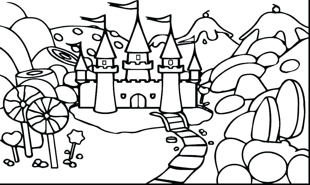1024x612 Princess Castle Coloring