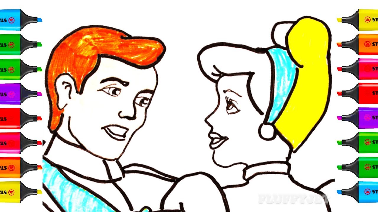 1280x720 How To Draw Disney Princess Coloring Pages And Toys For Children