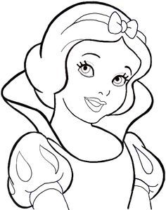 236x299 how to draw snow white from disney's snow white and the seven
