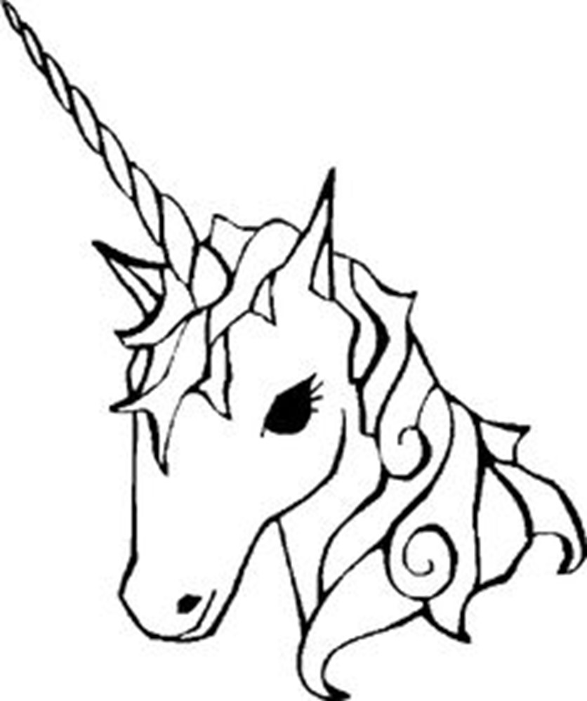 836x998 Unicorn Drawing Pages Flyingloring For Kids Free Games Printable