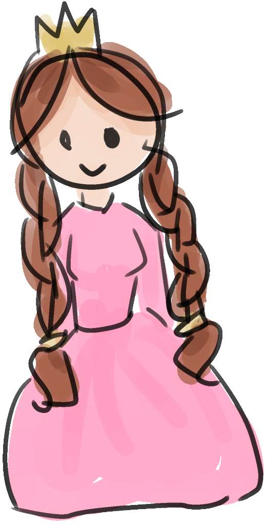 517x1023 Collection Of Free Princess Drawing Simple Download On Ui Ex