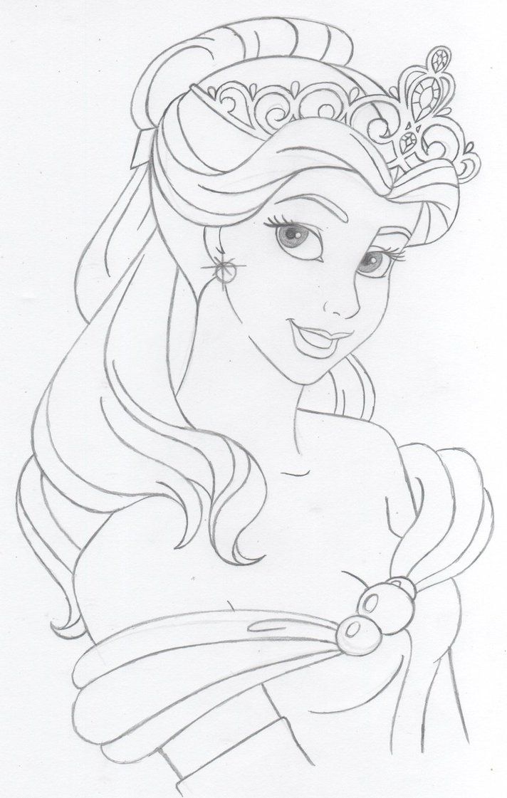 712x1121 Huge Collection Of 'disney Princess Belle Drawing' Download More