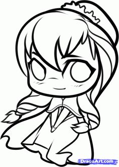 236x331 how to draw chibi disney princess chibis disney princess