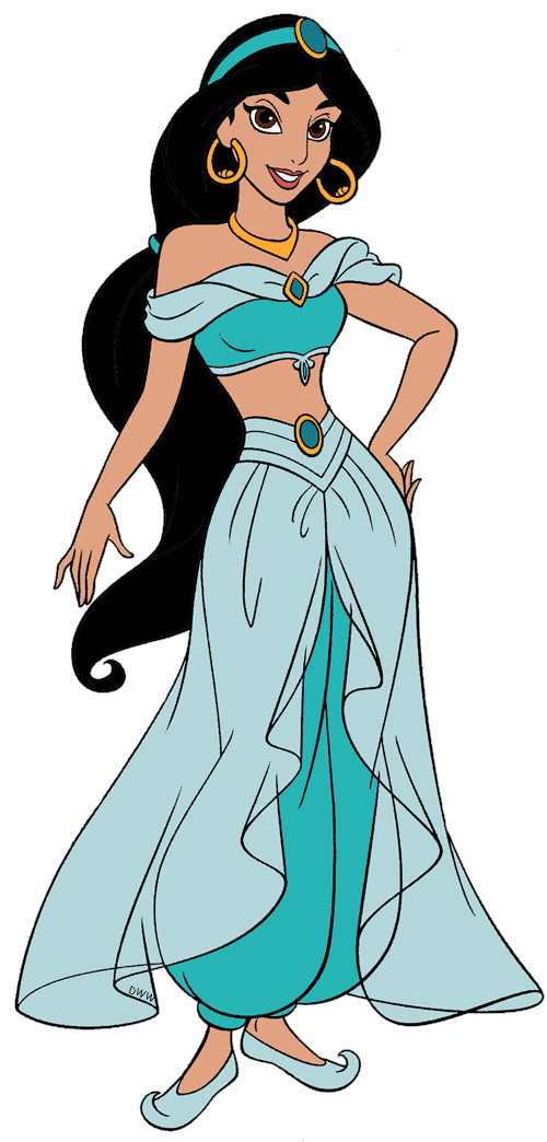 Draw So Cute Princess Jasmine