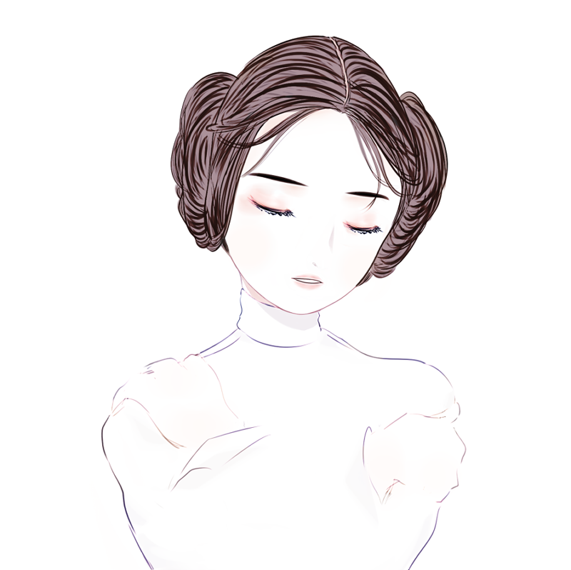 800x798 Women Of Star Wars Vxrbxl Good Night, Princess Leia