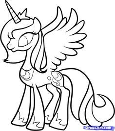 236x267 How To Draw Princess Celestia Princess Luna