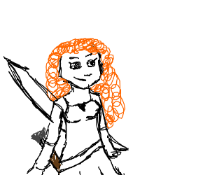 300x250 Merida From Brave
