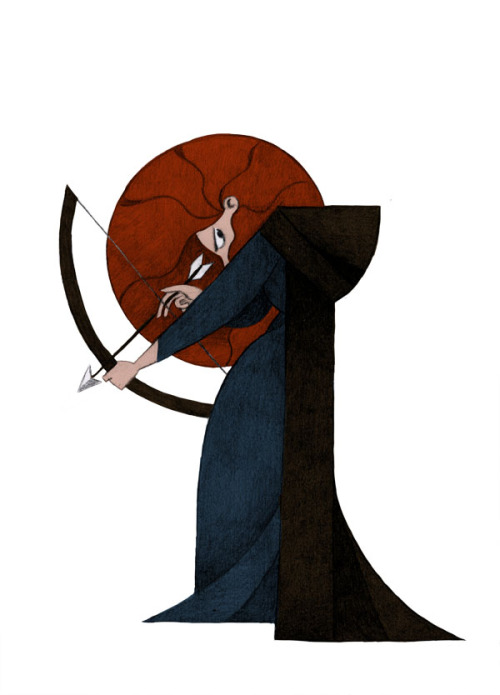 500x695 Drawing Fanart Pixar Brave Merida Artist On Tumblr Brenda Chapman