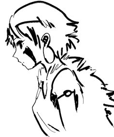 Princess Mononoke Drawing