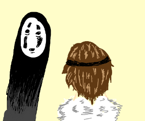 300x250 no face meets princess mononoke