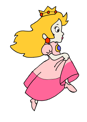 338x470 How To Draw Princess Peach From Super Mario With Easy Step